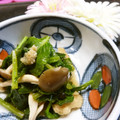 snoopyayoi's cooksnap of when they made 小松菜と油揚げの煮びたし.