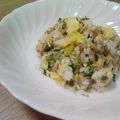 エルペン's cooksnap of when they made ちりめん山椒チャーハン.