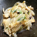 yuzusher's cooksnap of when they made 白菜ときのこ炒め.