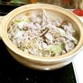 たくそうママまみぃ's cooksnap of when they made 簡単♪土鍋de豚バラともやしの蒸し焼き.