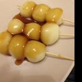 り〜にゃん's cooksnap of when they made 豆腐で簡単みたらし団子.