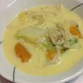 さなぺい14's cooksnap of when they made お餅と冬野菜で簡単☆クリームシチュー.