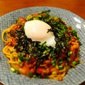 (R.R)'s cooksnap of when they made やみつき〜♡ネギたっぷり納豆キムチパスタ.