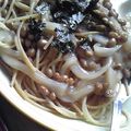 happyend02's cooksnap of when they made うまうま★イカ納豆パスタ.