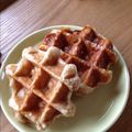 千歳緑's cooksnap of when they made ホシノ天然酵母 ◎ リエージュ風ワッフル.