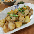 τомоко's cooksnap of when they made ホタテとジャガイモ　バター炒め.