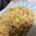 ricomimi's cooksnap of when they made ツナと水菜の和風チャーハン.