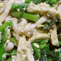 Rick_t's cooksnap of when they made 菜の花としめじの玉子とじ.