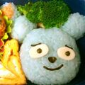 Ryu☆Ou's cooksnap of when they made みいつけた！サボさん＊キャラ弁.