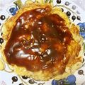 yam5656's cooksnap of when they made 黒酢&かに缶を使った贅沢なかに玉.