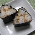 よっしゃん's cooksnap of when they made ✿ฺチリマヨ桜えびのおむすび✿ฺ.