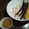ゆぅくん716's cooksnap of when they made 野菜スティックwith味噌マヨディップ.