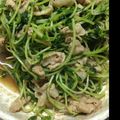 ころころChammy's cooksnap of when they made 豆苗と豚バラのさっと炒め.