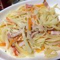 ががぶた's cooksnap of when they made 簡単クリームパスタ☆【無水鍋使用】.