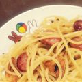 なちゅぽむ's cooksnap of when they made 簡単☆ペペロンチーノ☆.