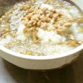 yamada9's cooksnap of when they made あったかい納豆おろしそば.