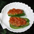 mielle's cooksnap of when they made ピーマンの肉詰め・レストラン風.