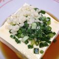４番目's cooksnap of when they made 夜食にも★ぶっかけうどんみたいな温奴★.