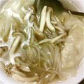 minaminho's cooksnap of when they made ☆余った餃子のたねで簡単中華スープ☆.