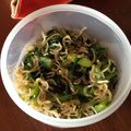 ﾊﾀﾊﾀ's cooksnap of when they made 子供も大好き♪大根の葉とじゃこの炒め物.