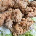 ゆるмαмα's cooksnap of when they made 味付けしっかり！鶏もも肉のかりかり唐揚げ.