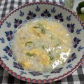 三つ葉つくし's cooksnap of when they made 優しい朝食ランチ♪白だし卵雑炊～風邪の時.