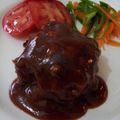 mamamamie's cooksnap of when they made ふわふわハンバーグ.