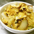 meff's cooksnap of when they made 超簡単☆たまごとたまねぎのバター炒め.