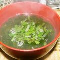 Satoco❋'s cooksnap of when they made 新わかめと生姜のお吸物.