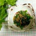 yangpa's cooksnap of when they made あと一品！春菊となめたけ和え.