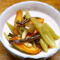 ほたて漁師のオッカー's cooksnap of when they made ふきの天ぷら炒め.