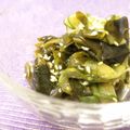 め目め's cooksnap of when they made 簡単！わかめとキュウリの酢の物.