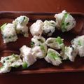 discrption's cooksnap of when they made 離乳食後期～＊醤油マヨ味の簡単蒸しパン.