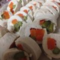 AppleRingo's cooksnap of when they made レンジで簡単！ササミの彩りロール蒸し.