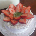 ばどらぶ's cooksnap of when they made 桜の和風おぐらケーキ.
