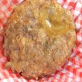きらり流れ星's cooksnap of when they made つなぎ無し☆蓮根たっぷりハンバーグ.