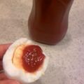 momoppusu's cooksnap of when they made ゆでたまごに、あらごしケチャップ.