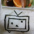 manikey's cooksnap of when they made キャラ弁☆ニコニコテレビちゃん.