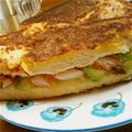 腐った豆乳's cooksnap of when they made カニかま&アボカド★フレンチホットサンド.