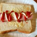 コポばな's cooksnap of when they made 簡単ソーセージトースト.