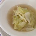 あられちゃん♪'s cooksnap of when they made 簡単♪キャベツとアンチョビのスープ.