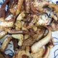 ささささ＆＊'s cooksnap of when they made 超簡単！屋台で美味しいイカゲソの醤油焼き.