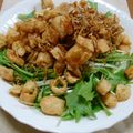 もりはん's cooksnap of when they made カリカリ水菜サラダ.