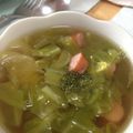 rico61's cooksnap of when they made キャベツとウインナーのコンソメスープ.