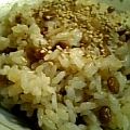 prara's cooksnap of when they made うそ～ん(；´∀｀)酢飯納豆チャーハン.