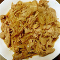 ♪akane♪'s cooksnap of when they made ⁂家計の友⁂もやしと豚肉の塩炒め.