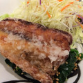 RINAmatin's cooksnap of when they made 鯖の竜田焼き～ほうれん草の胡麻和え添え.