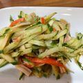 ＨａｎｄＭ's cooksnap of when they made きゅうりとカニかまの中華風ごま酢あえ.