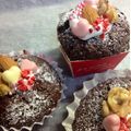 さきめろ♡'s cooksnap of when they made 裏ワザ☆ガトーショコラを可愛く飾り付け♪.