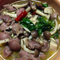 meimei1705's cooksnap of when they made 砂肝とセロリのアヒージョ.